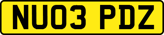 NU03PDZ