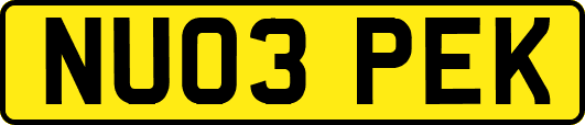 NU03PEK