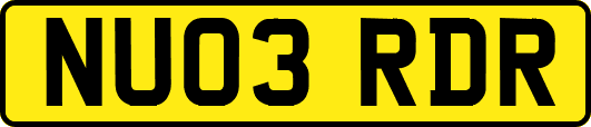 NU03RDR