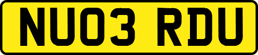 NU03RDU