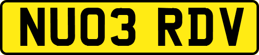 NU03RDV