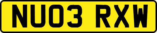 NU03RXW