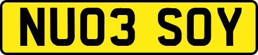 NU03SOY