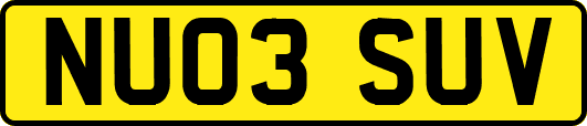 NU03SUV
