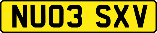 NU03SXV
