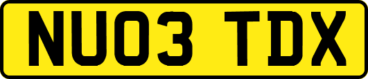 NU03TDX