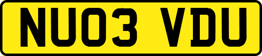 NU03VDU