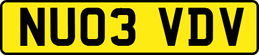 NU03VDV