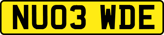 NU03WDE