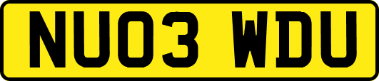NU03WDU