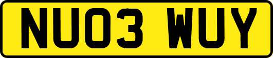 NU03WUY