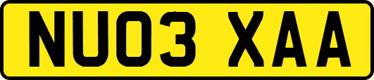 NU03XAA