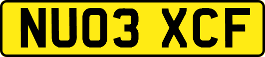 NU03XCF