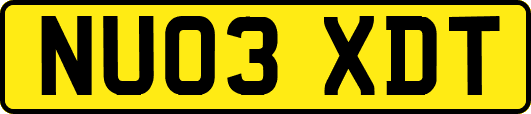 NU03XDT