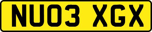 NU03XGX