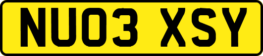 NU03XSY