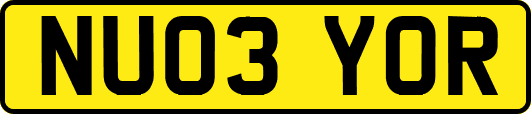 NU03YOR