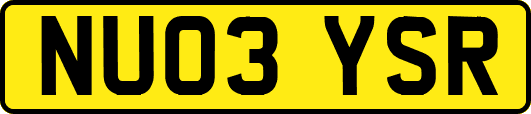 NU03YSR