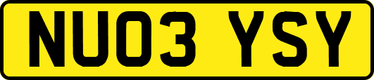 NU03YSY