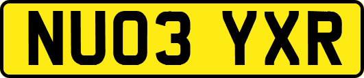 NU03YXR