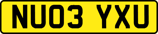 NU03YXU