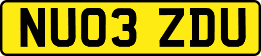 NU03ZDU