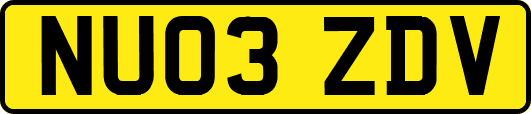 NU03ZDV