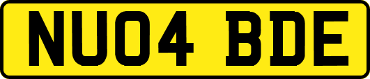 NU04BDE