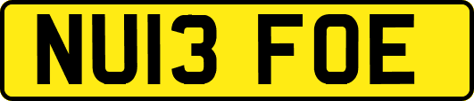 NU13FOE