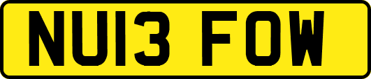 NU13FOW