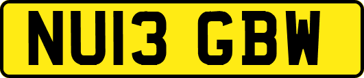 NU13GBW