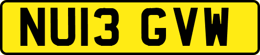 NU13GVW