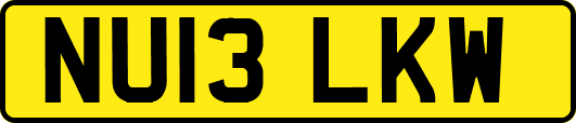 NU13LKW