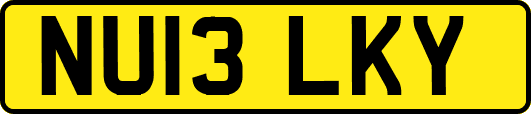 NU13LKY