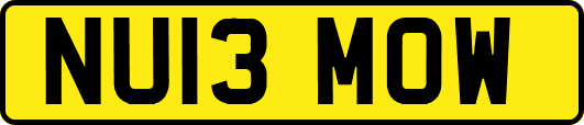 NU13MOW