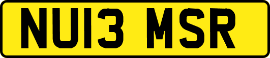 NU13MSR