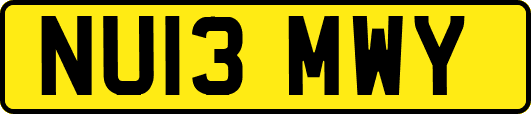 NU13MWY