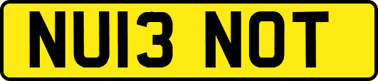 NU13NOT