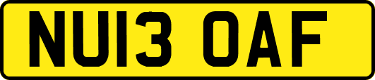 NU13OAF