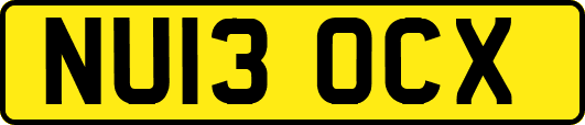 NU13OCX