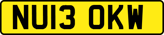 NU13OKW