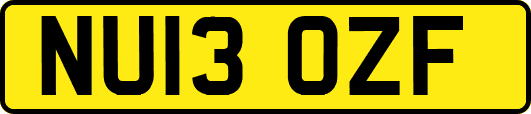 NU13OZF