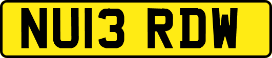 NU13RDW