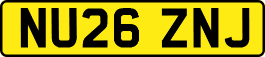 NU26ZNJ