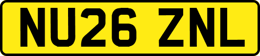 NU26ZNL