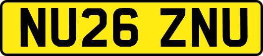 NU26ZNU
