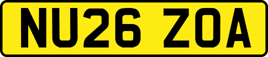 NU26ZOA