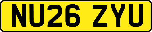 NU26ZYU