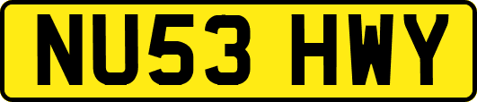 NU53HWY