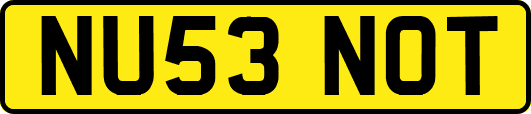 NU53NOT